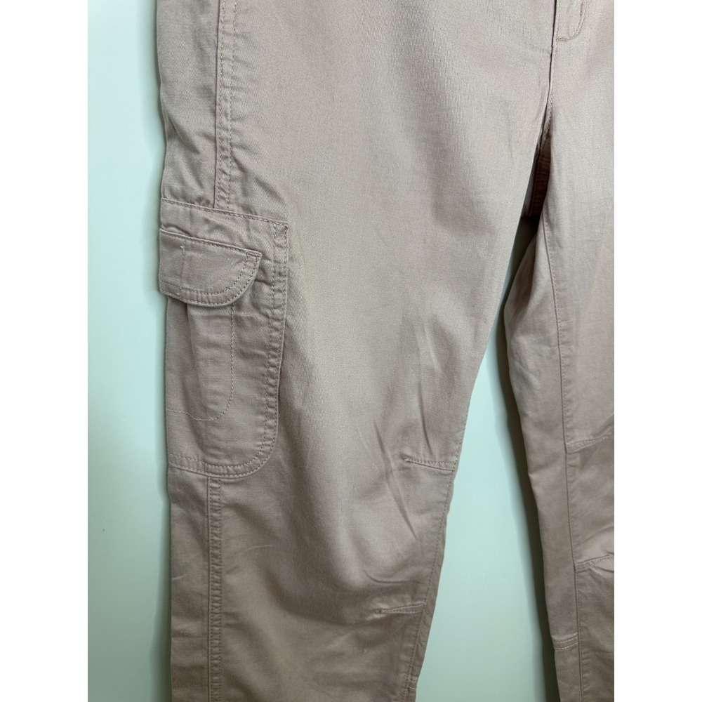 Eddie Bauer Dusty Rose Pink Cotton Twill Cargo Utility Pants Size 10 NWOT Hiking - Picture 6 of 13
